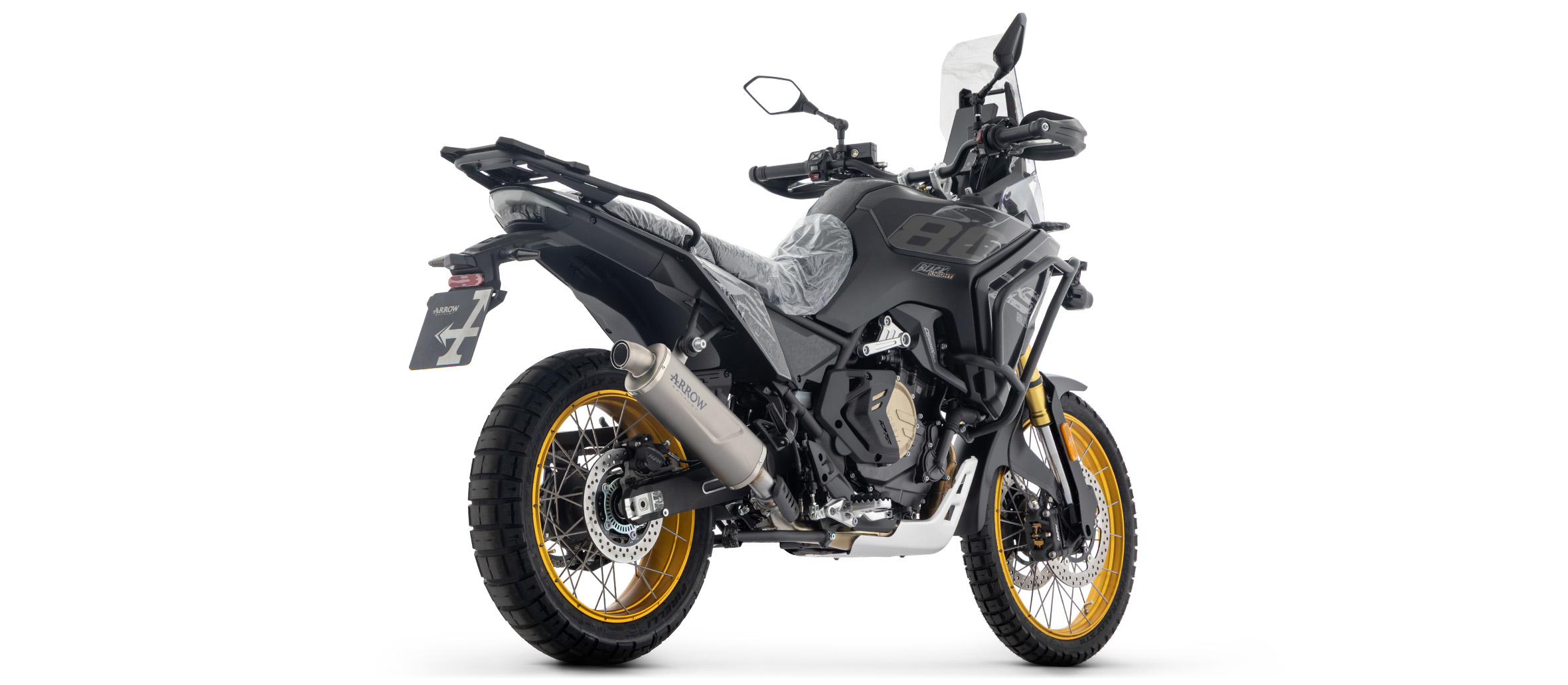 ARROW INDY RACE EVO Titanium Exhaust for Voge DS800X Rally, 2025-