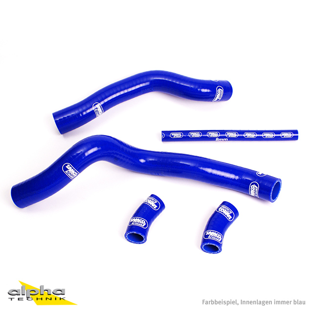 SAMCO SPORT Silicone Hose Kit blue for Suzuki TL1000S model year 1998-2001