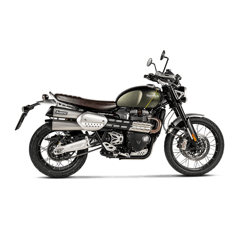 Akrapovic Slip-On Line (Titanium) Triumph Scrambler 1200 2019-2020