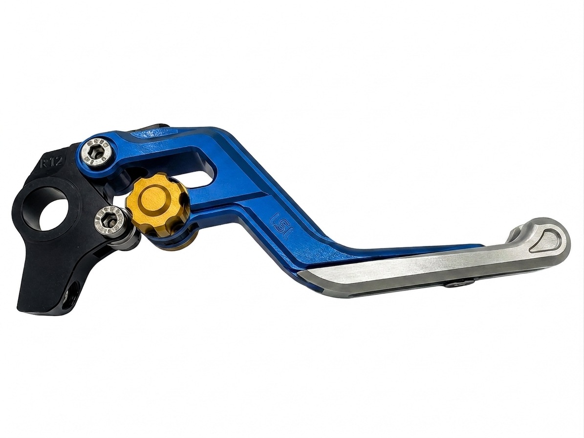 LSL ERGONIA Brake Lever R22 Blue/Gold/Silver