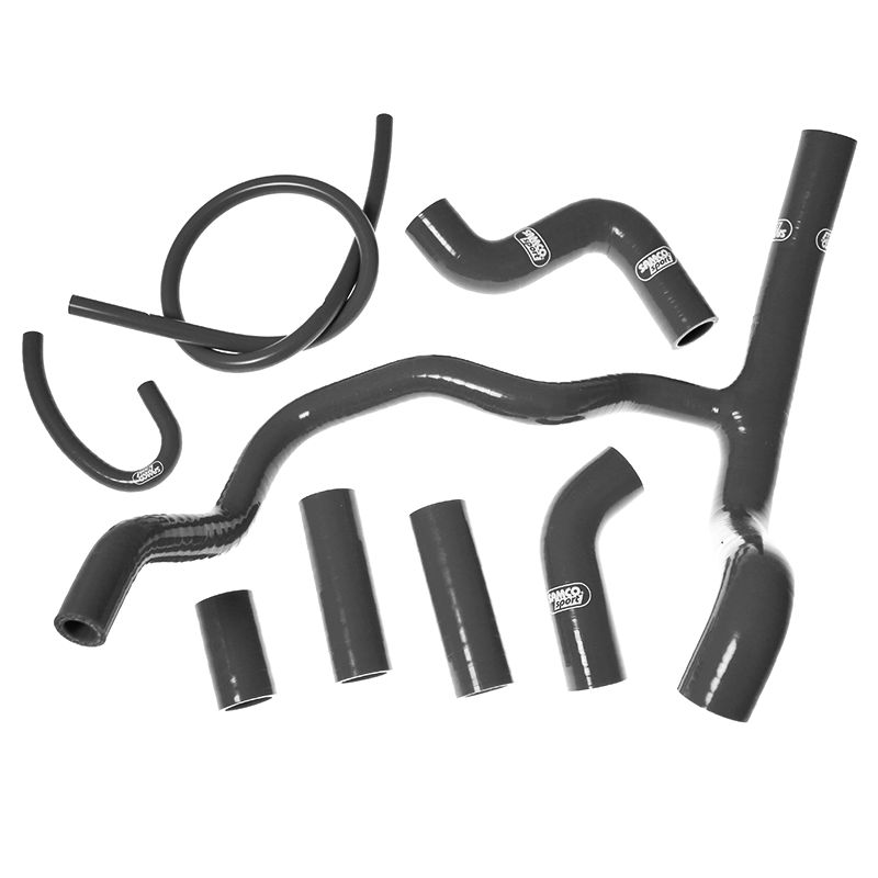 SAMCO SPORT Silicone Hose Kit gunmetal grey for Aprilia Tuono V4 (R / RR / Factory), 2011-2025