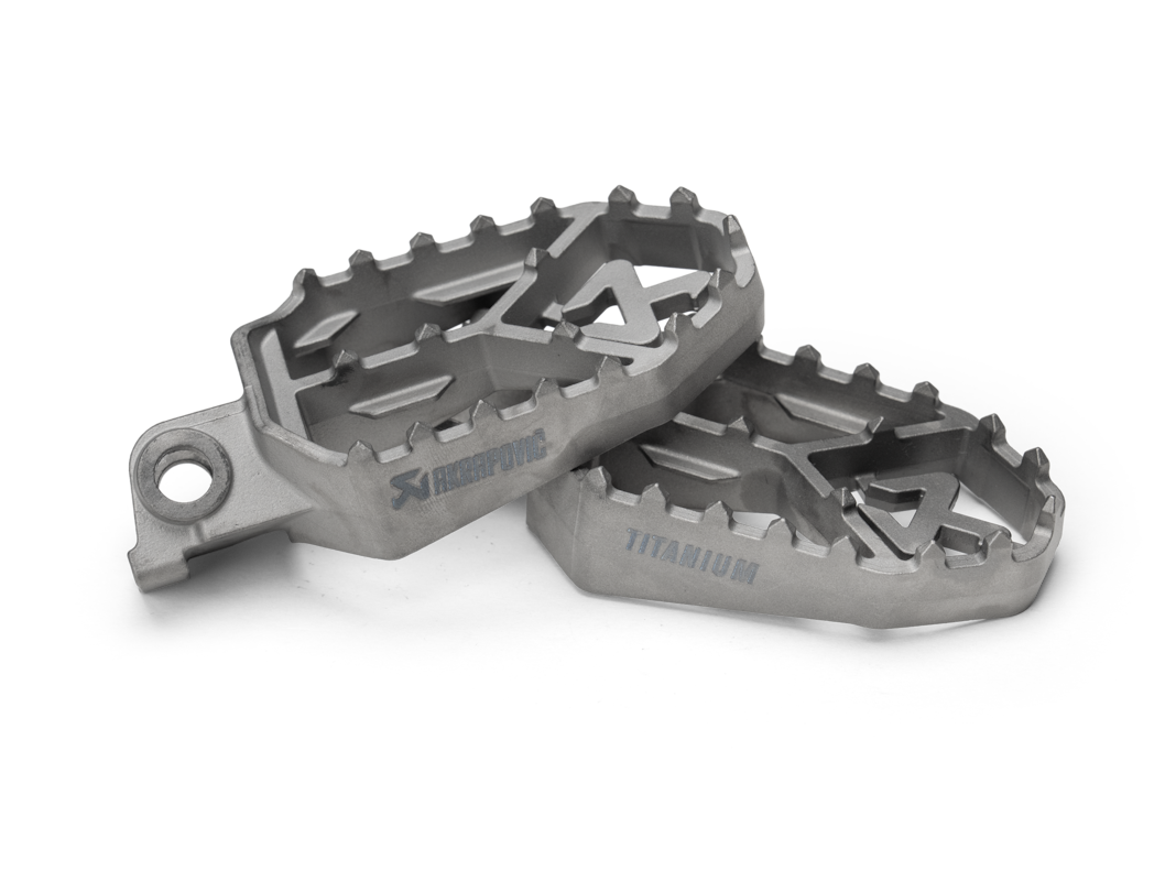 Akrapovic Adventure footrest Titanium for KTM, Husqvarna and GasGas Models