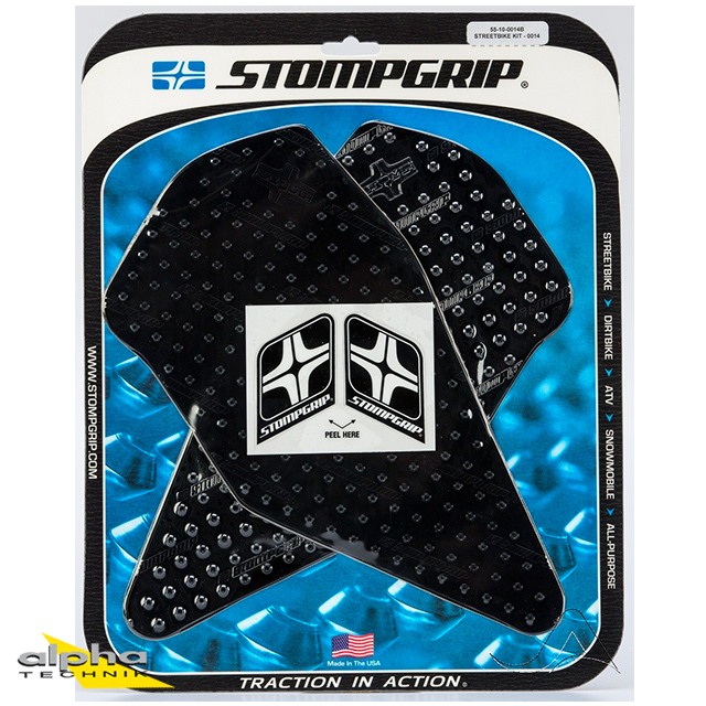 Stompgrip frame black, Volcano, for Buell 1125R, 2008-2009, XB models (see compatibility list)