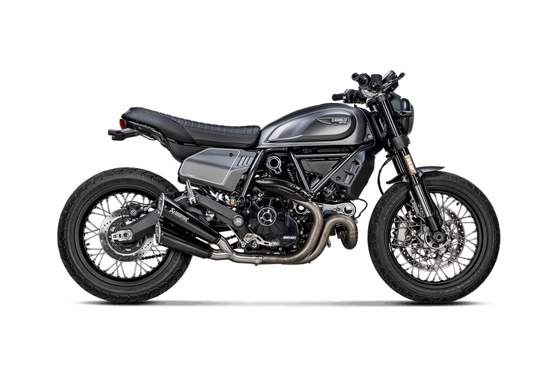Akrapovic Optional Header (Titanium) for Ducati Scrambler Urban Motard / Nightshift / Icon / Icon Dark / Desert Sled 2021-