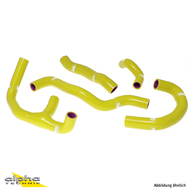 SAMCO SPORT Silicone Hose Kit yellow for Aprilia RS250 Model Year 1994-2003