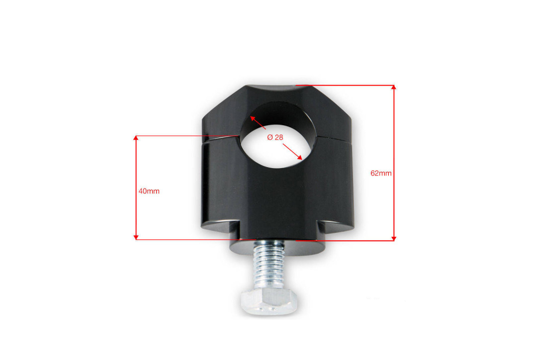 BARRACUDA Universal Riser handlebar Handlebar Riser, 28 mm Diameter