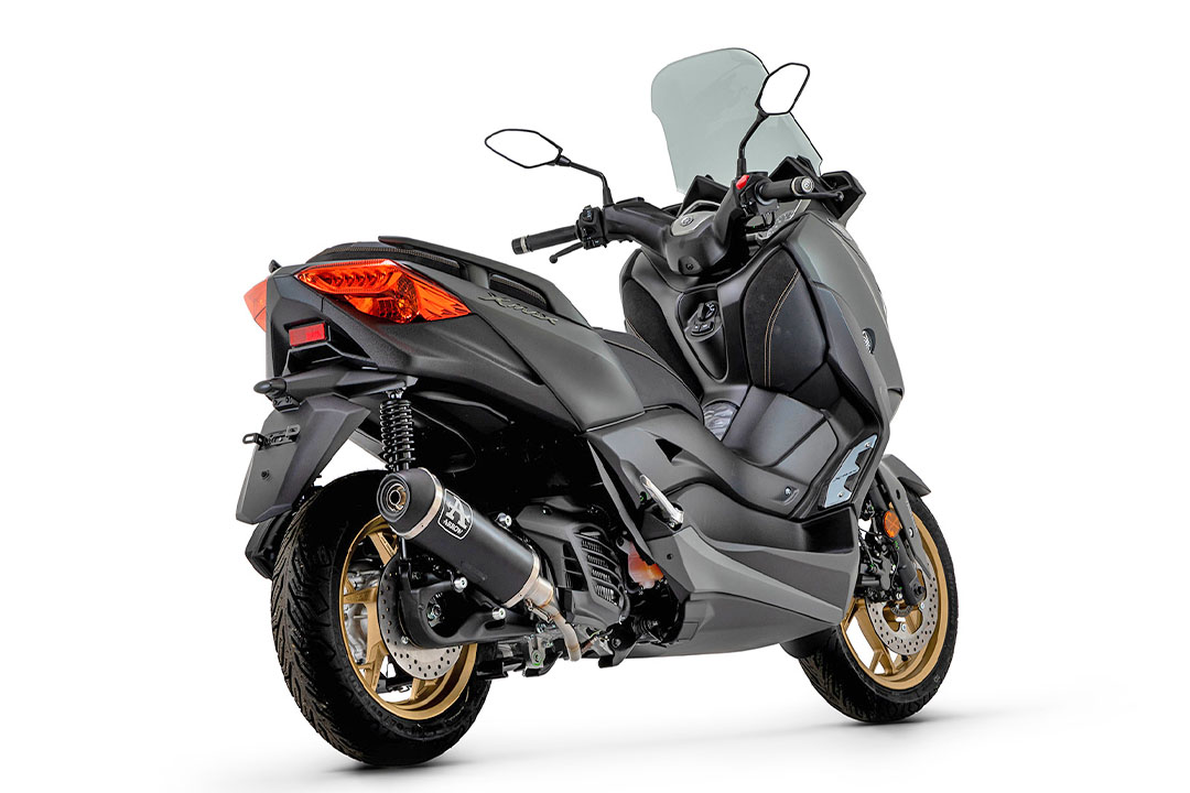 ARROW DARK URBAN Exhaust for Yamaha XMAX 125 Model Year 2021-2022
