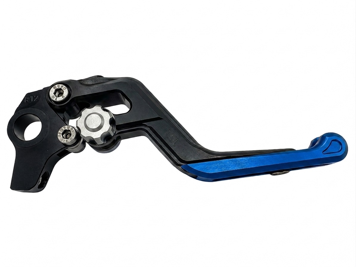 LSL ERGONIA Brake Lever R33 Black/Silver/Blue