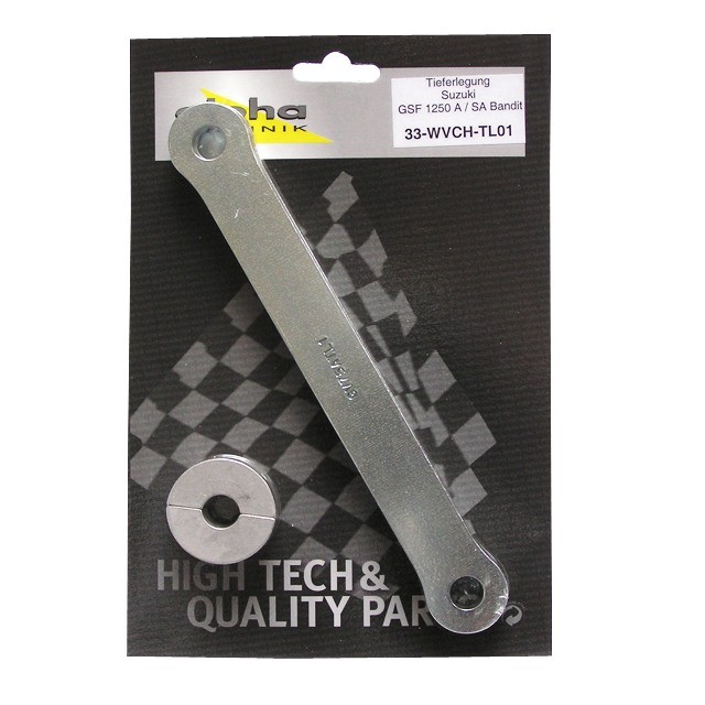 alpha Technik Lowering Kit 35mm for Suzuki Bandit 1250A, SA; Type WVCH; Model Year 2007