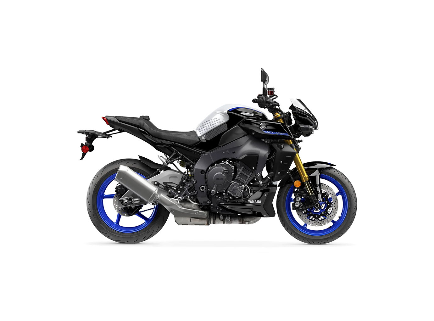 Stompgrip fuel tank Pad, black, Volcano, for Yamaha MT10, 2022-2025