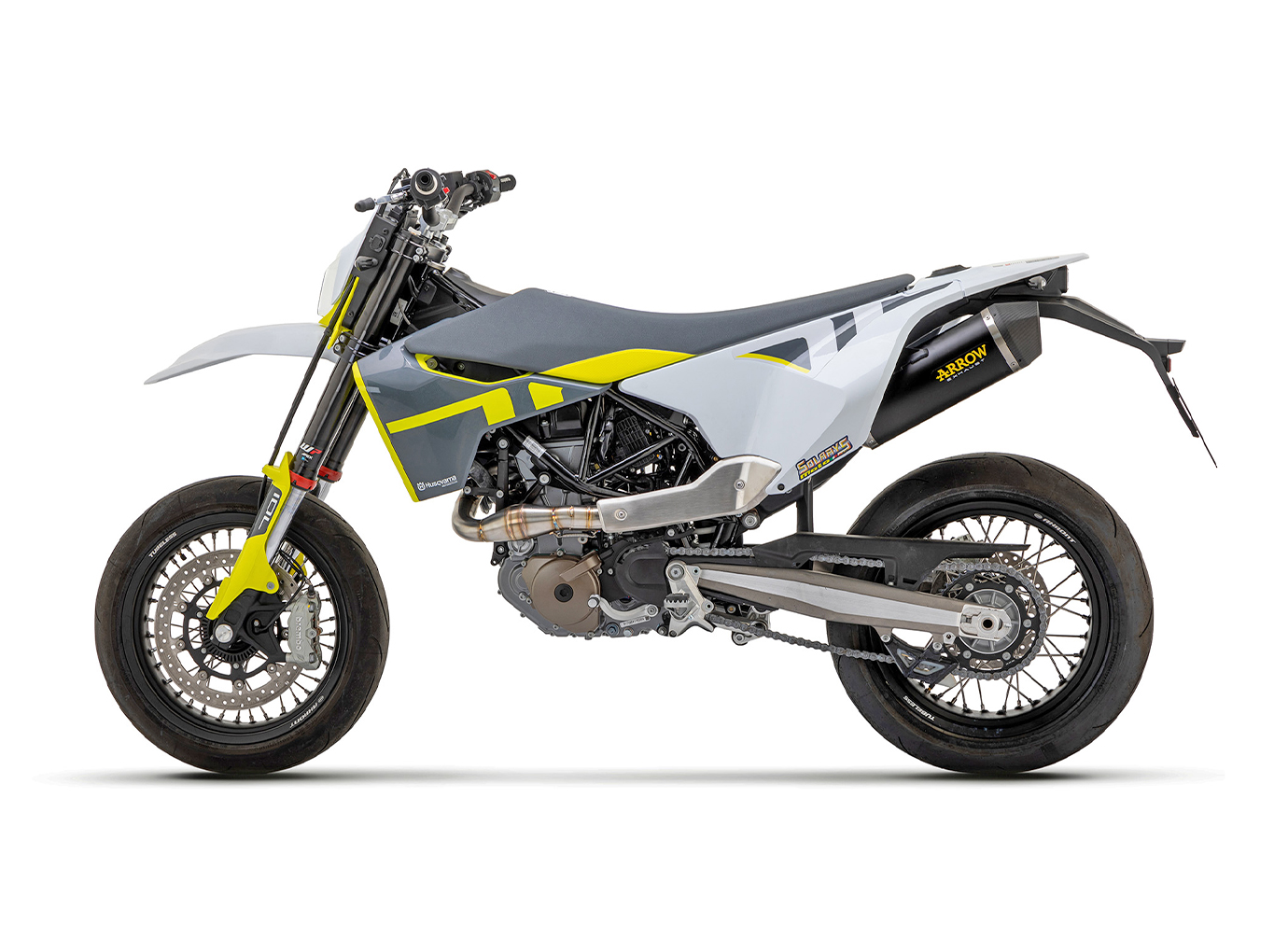 ARROW DARK RACE-TECH Exhaust for Husqvarna 701 Enduro / Supermoto Model Year 2017-2022