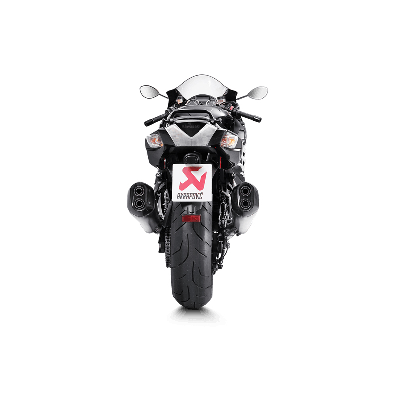 Akrapovic Slip-On Line (Titanium) silencer for Kawasaki ZZR 1400, ZX14R year 2012-2020