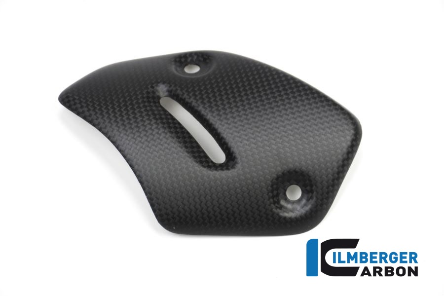 Ilmberger Carbon Exhaust Heat Shield on End Pipe, Matt