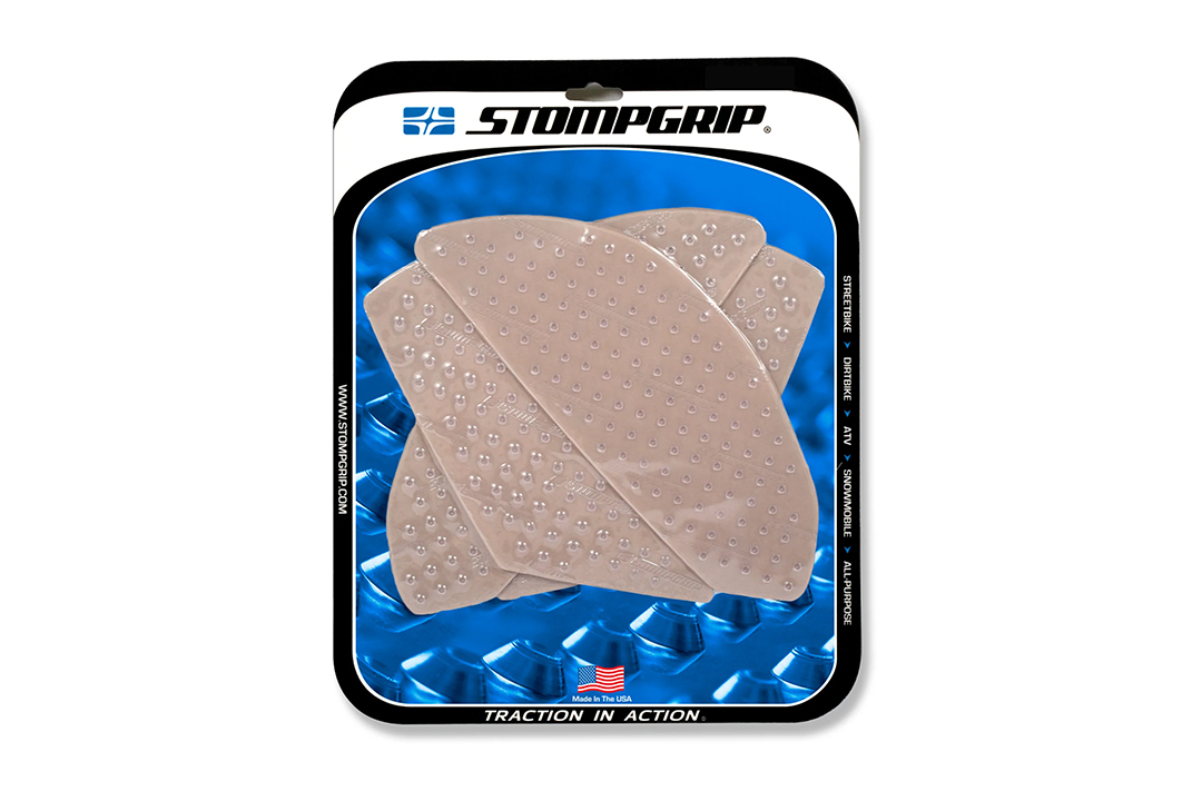 Stompgrip clear, Volcano, for Kawasaki ER6f, ER6n, 2006-2011