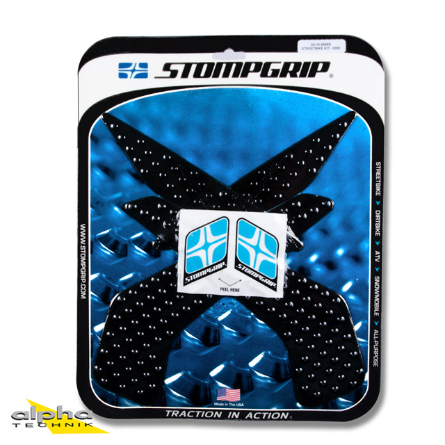 Stompgrip black, Volcano, for Honda CRF250L, 2013-2020 and CRF250M, 2014-2015