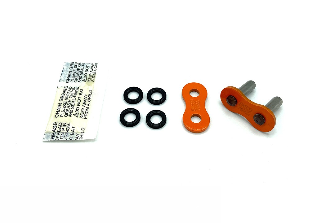 Enuma EK Chain Hollow Rivet Link EK 525 MVXZ2 orange