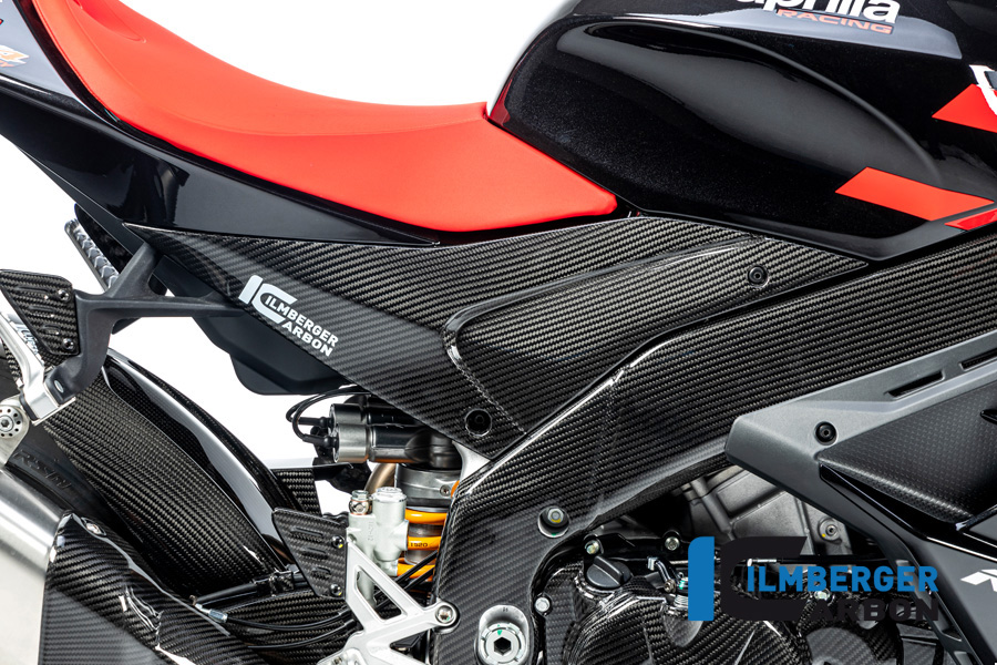Ilmberger Carbon Gloss Side Panel right side R/S for Aprilia RSV4 / Tuono V4 2021-