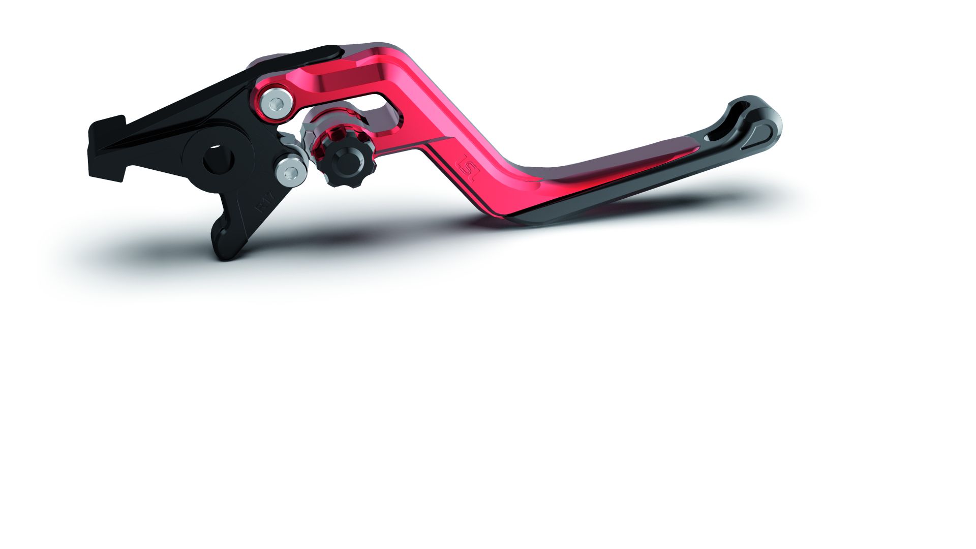LSL ERGONIA Brake Lever R33 Red/Black/Black