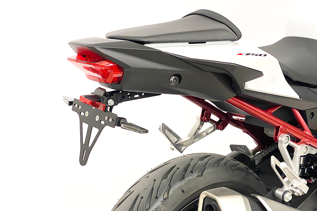 License Plate Holder for Honda CB500F, CBR500R and CB750 Hornet, from model year 2017-