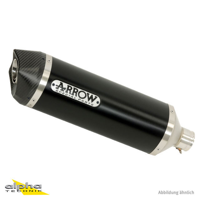 ARROW RACE TECH Exhaust for Honda CB500F / CBR500R / CB500X 2013- in black aluminium