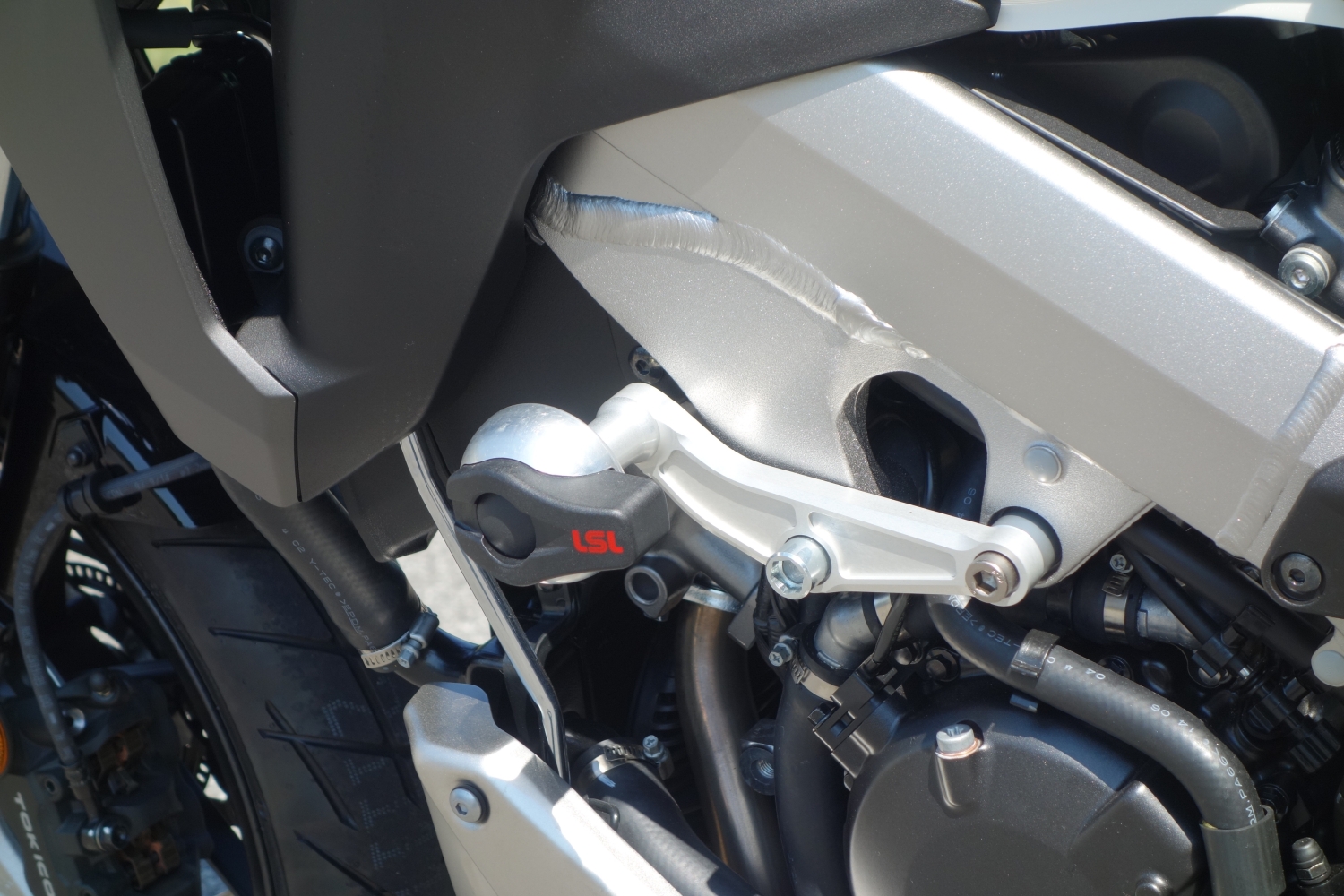 LSL Crash Pad Mounting Kit for Honda VFR800X Crossrunner, 2015-, with Adapter Plates