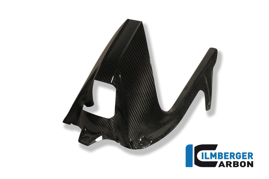 Ilmberger Carbon Mudguard rear with chainguard with ABS, Carbon