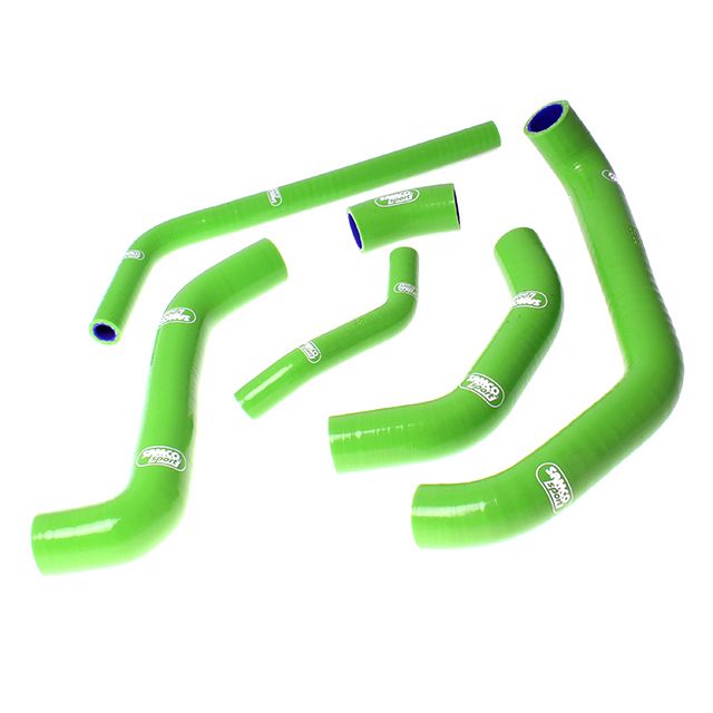 SAMCO SPORT Silicone Hose Kit green for Kawasaki ZX10R Model Year 2011-2015