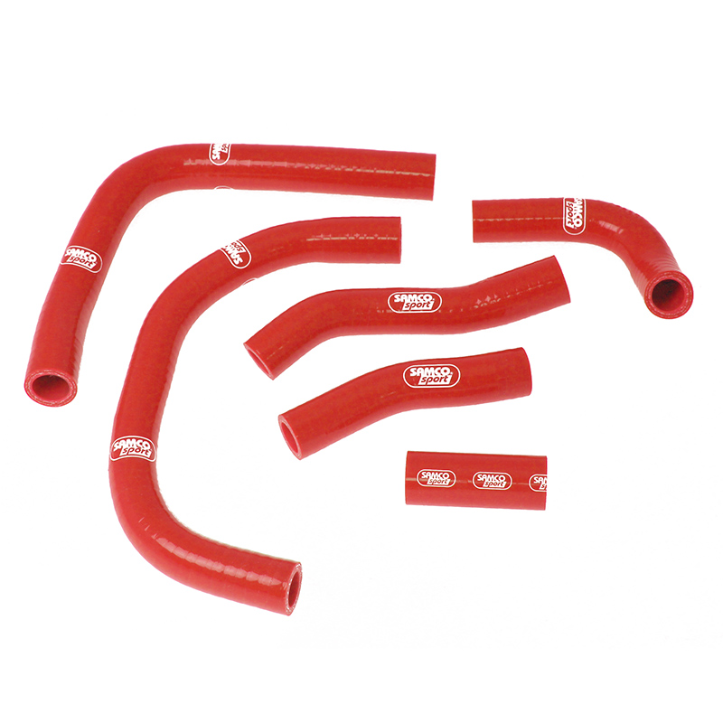 SAMCO SPORT Silicone Hose Kit Red for Honda NSR400R Model Year 1985-1989