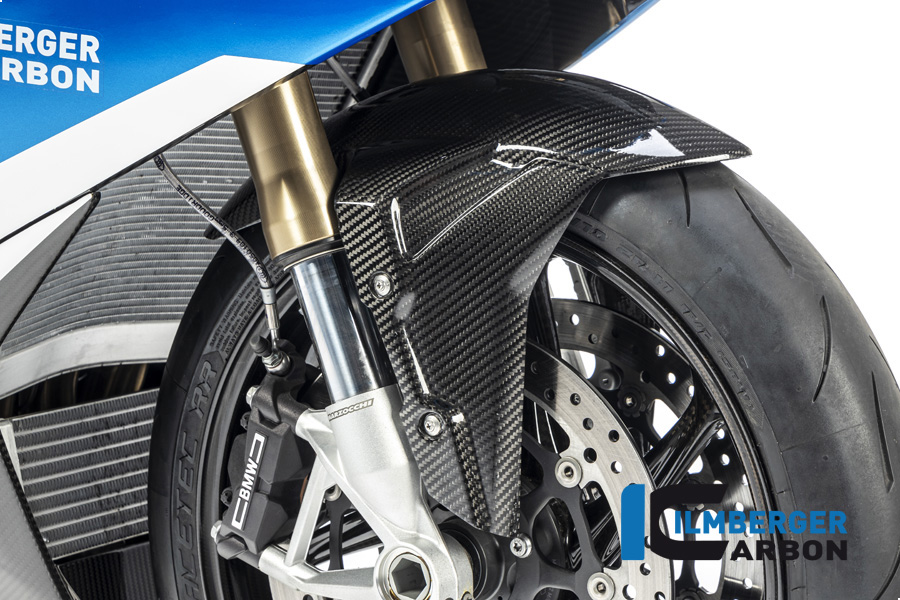 Ilmberger Carbon Mudguard front Racing, glossy, BMW S1000RR 2019-, M1000RR 2021-