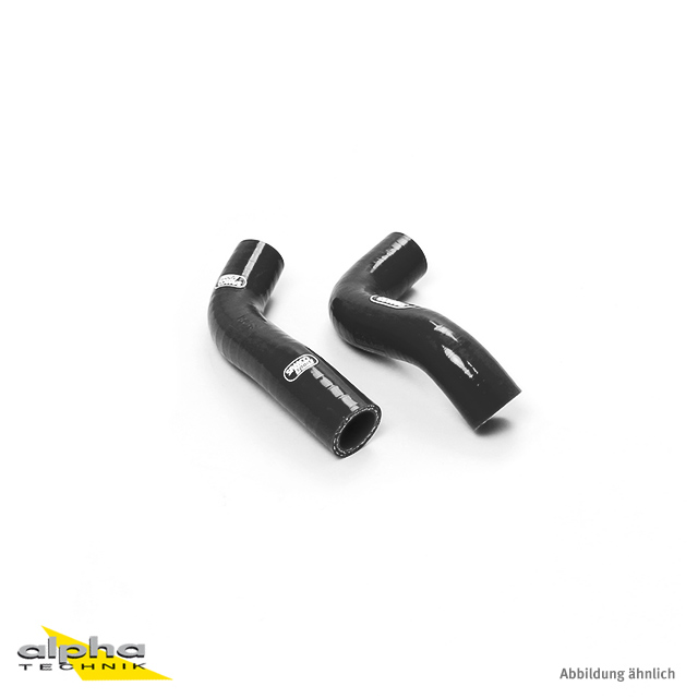 SAMCO SPORT Silicone Hose Kit black for Kawasaki ER6f ER6n model year 2005-2016
