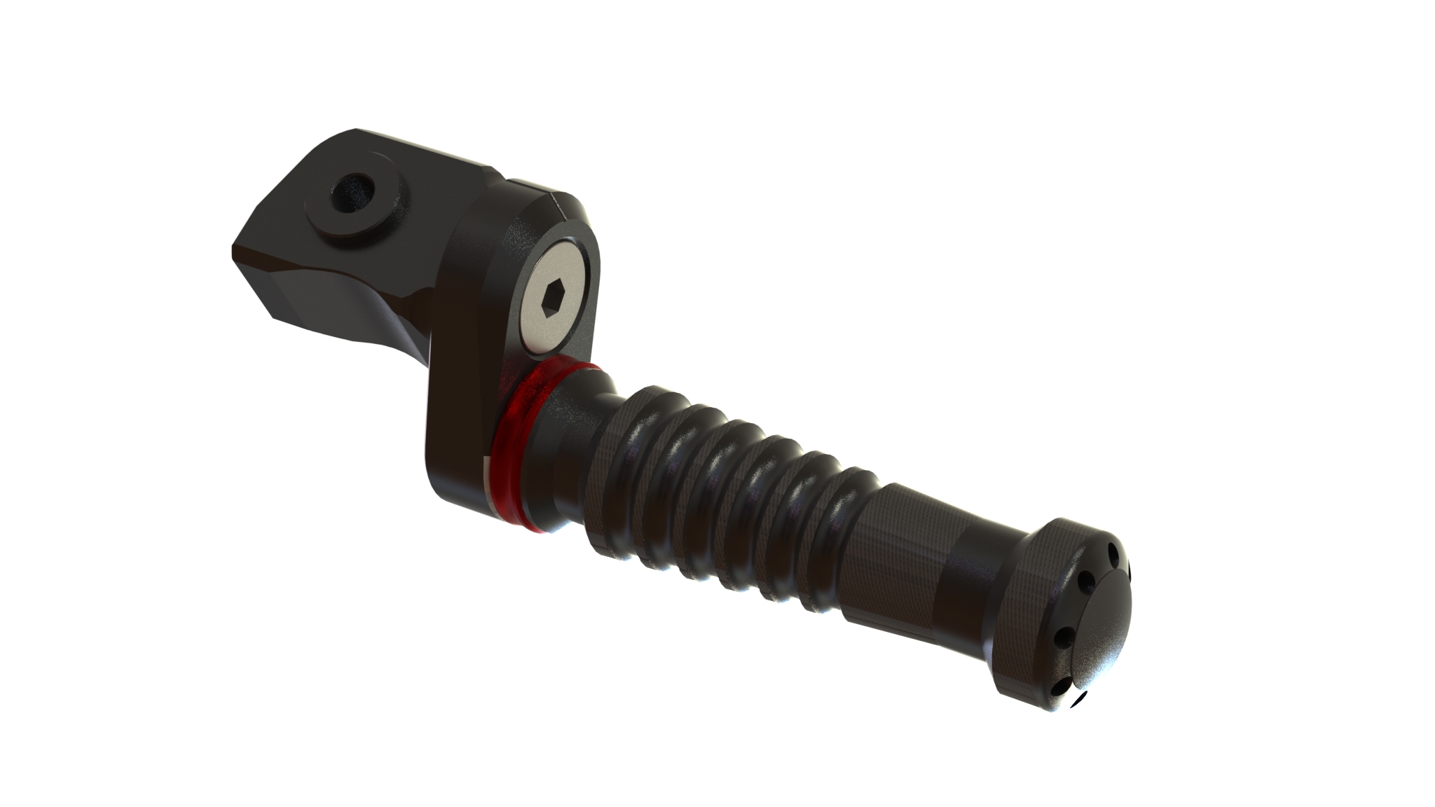 Gilles Tooling RGK2 Hanger, 20mm Offset, Black for Yamaha YZF-R1