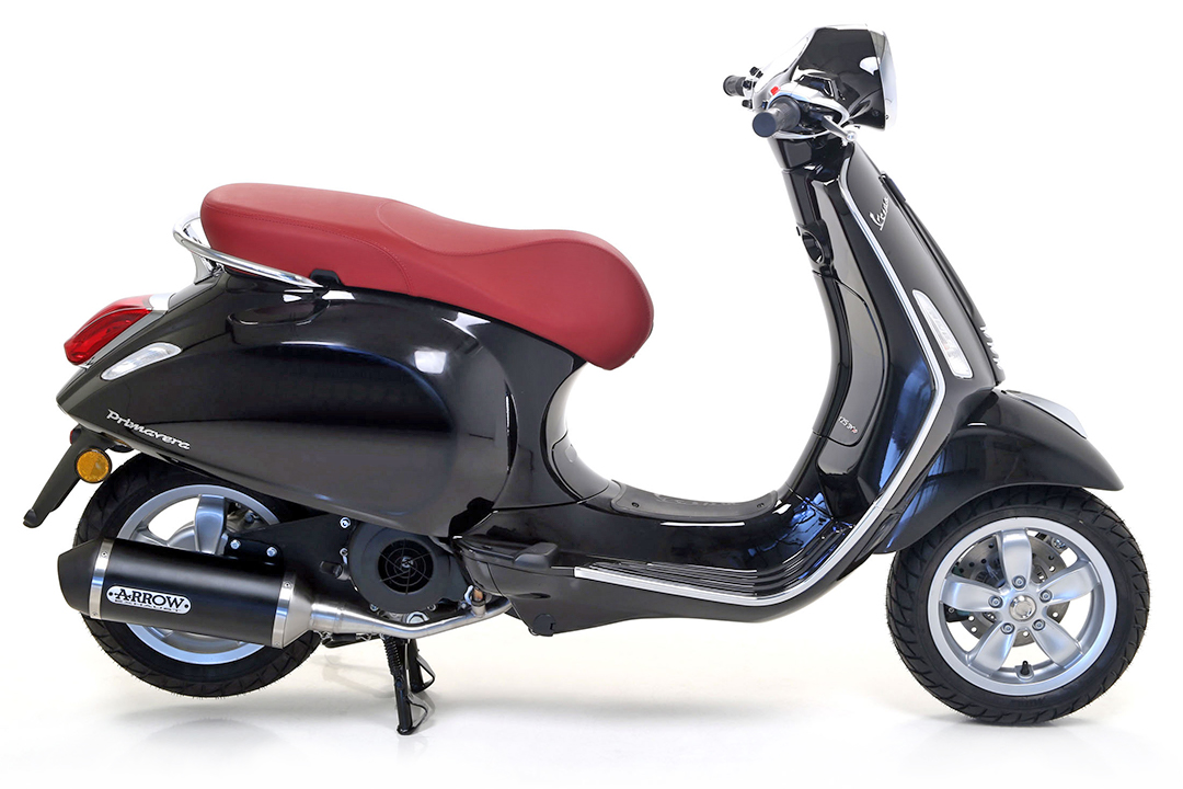 ARROW DARK URBAN Exhaust for Vespa Primavera I-GET 125 Model Year 2017-