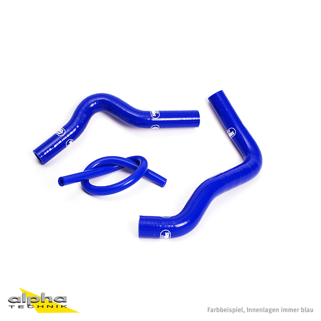 SAMCO SPORT Silicone Hose Kit blue for Suzuki RM85 model year 2002-2022