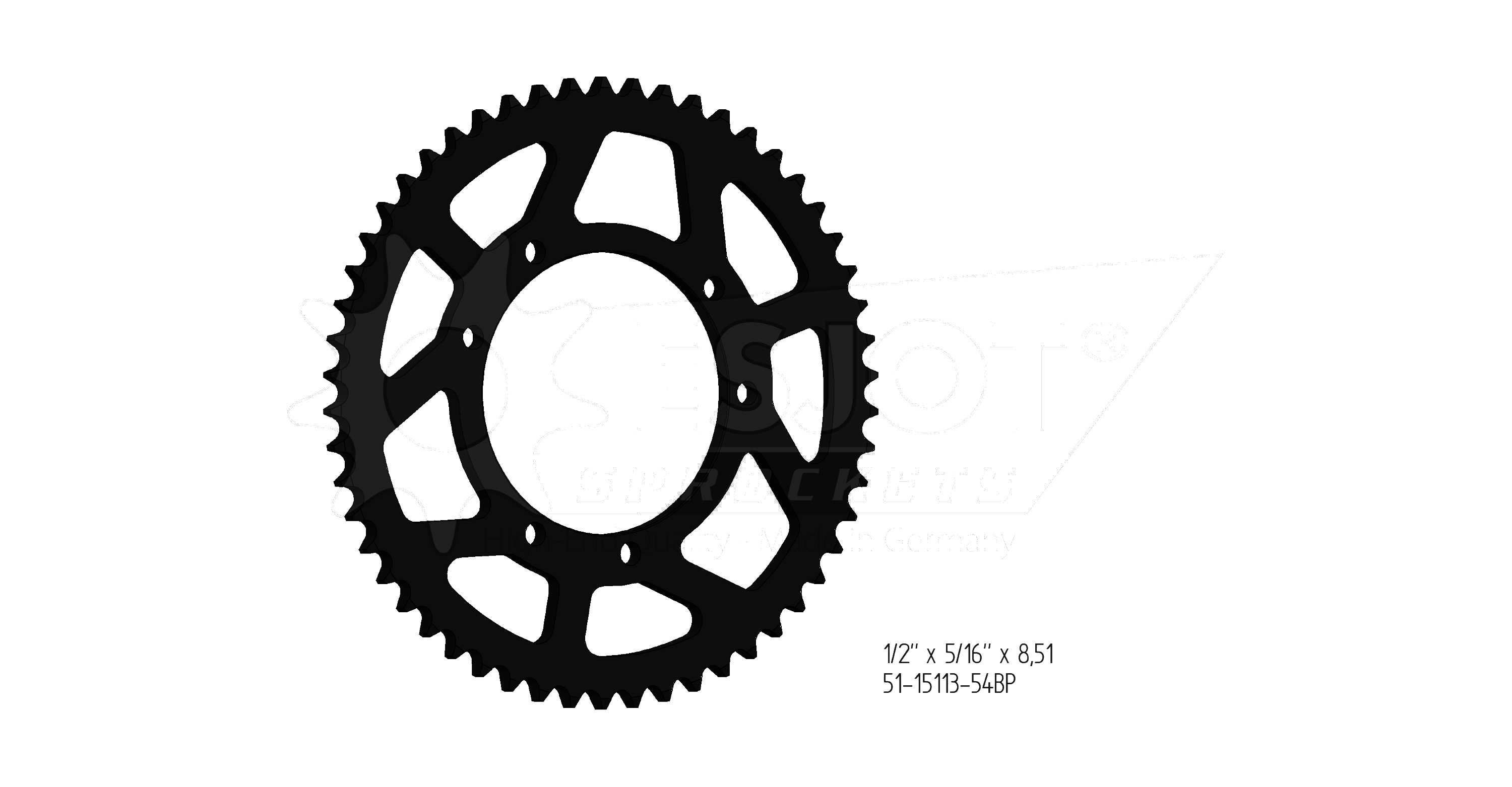 ENUMA chain Kit 428 HO for Fantic Competition/Performance 125 from model year 2017-