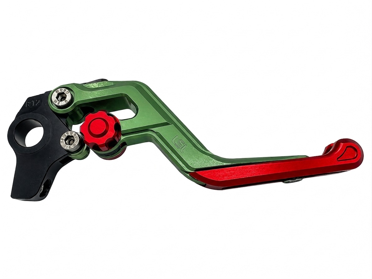 LSL ERGONIA Brake Lever R31 Green/Red/Red