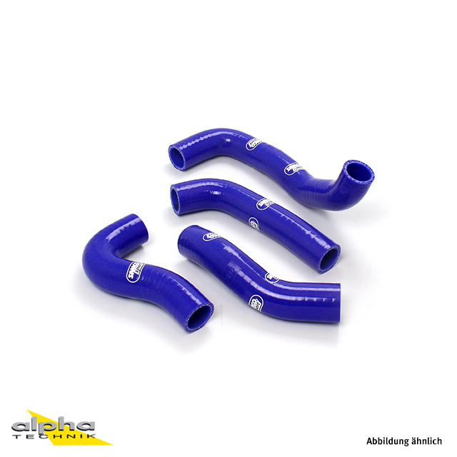 SAMCO SPORT Silicone Hose Kit Blue for Kawasaki ZZR1100 Model Year 1990-1992