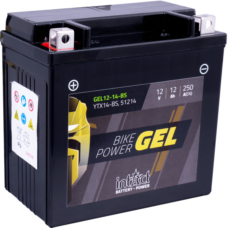 Intact GEL Battery YTX14-BS / 51214
