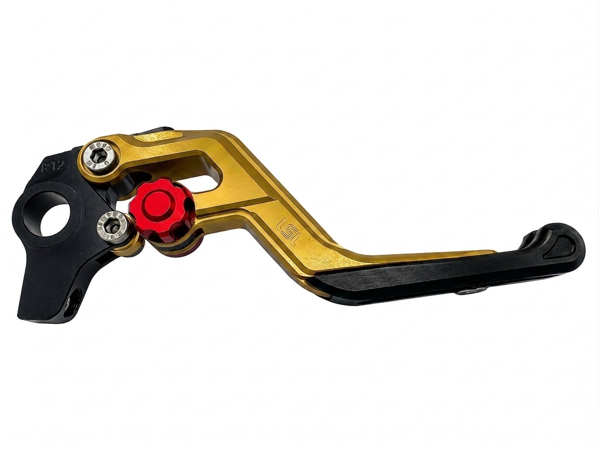 LSL ERGONIA Brake Lever R16R Gold/Red/Black