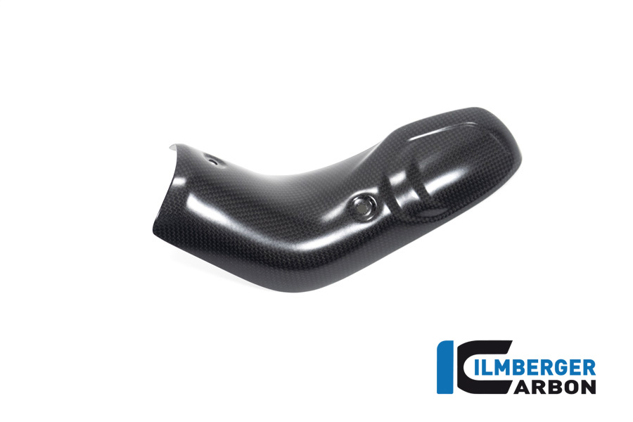 Ilmberger Carbon Exhaust Heat Shield, lower, in front of the muffler/silencer, matt, Ducati Multistrada V4 2020-