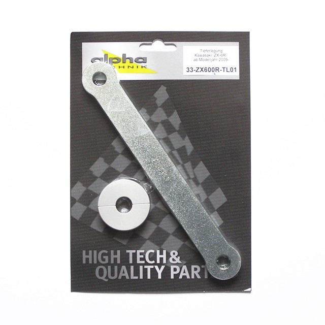 alpha Technik Lowering Kit 30mm for Kawasaki ZX6R; Type ZX600R; Model Year 2009-