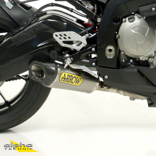 ARROW complete exhaust system WORKS COMPETITION EVO, for BMW S1000RR, model year 2009-2014