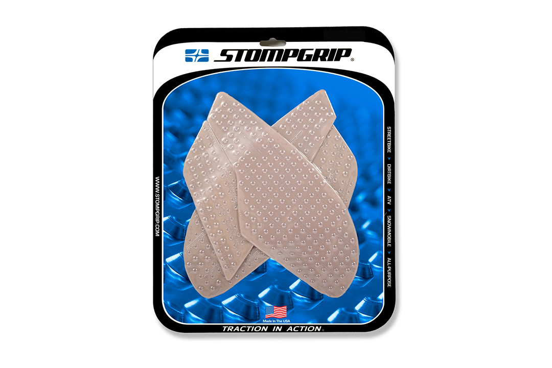 Stompgrip clear, Volcano, for Suzuki SV650, 2016-2022