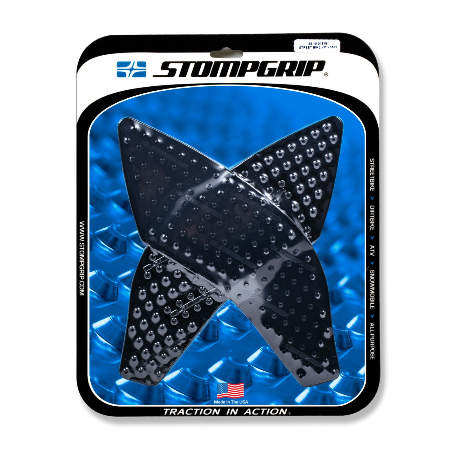 Stompgrip black, Volcano, for Honda CB300R / CB(R)650R, 2019-2025