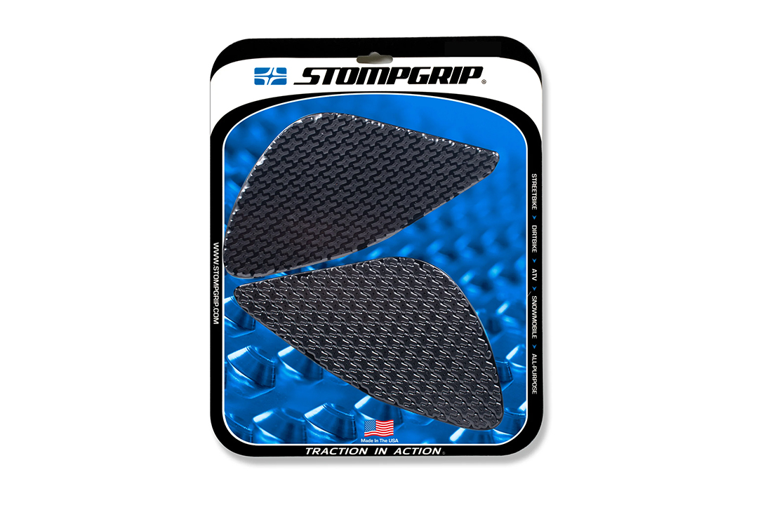Stompgrip fuel tank Pad black, Icon, Streetbike fuel tank Kit for Yamaha MT09, 2021-2023