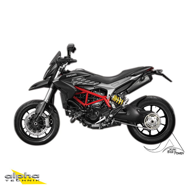 Stompgrip black, Volcano, for various Ducati models
