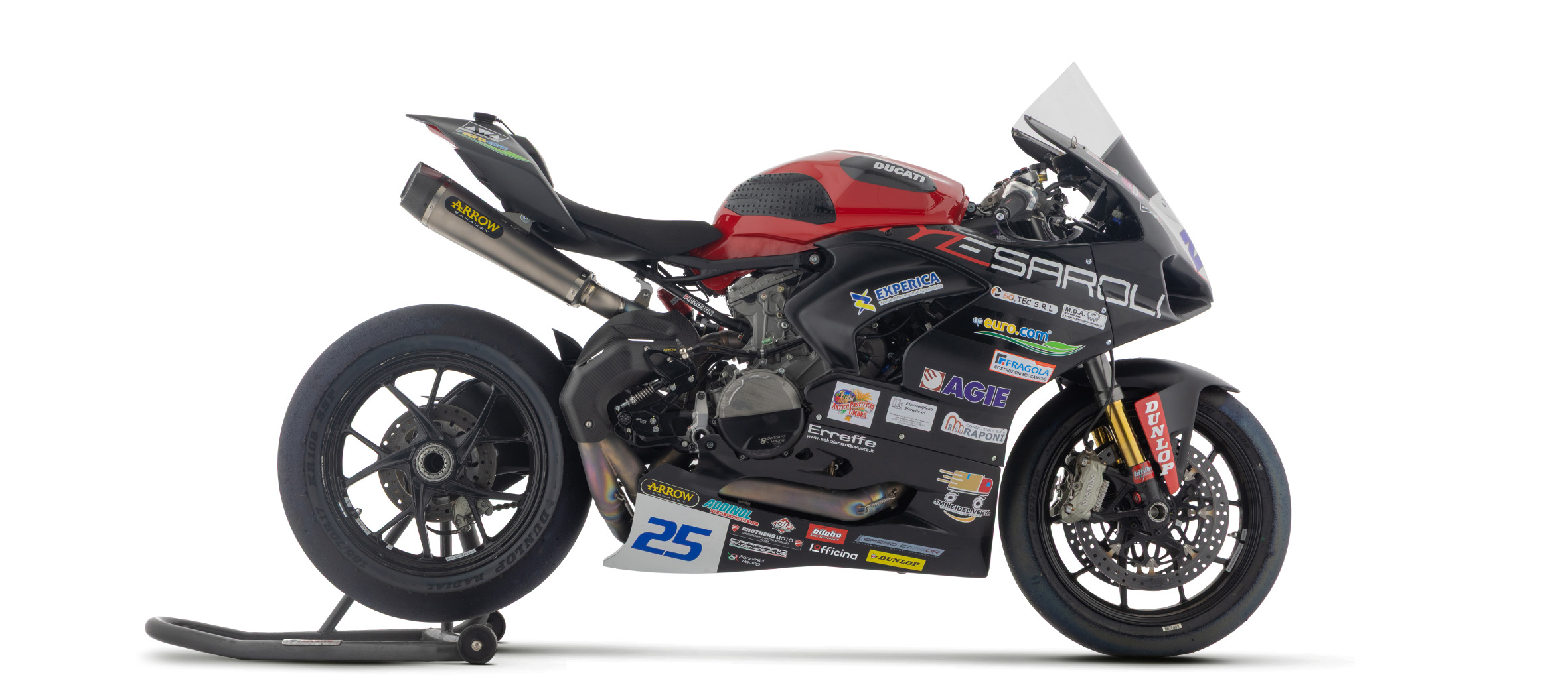 Arrow Competition Titan with PRO RACE Full System for Ducati Panigale V2/Streetfighter V2 Model Year 2020-2024