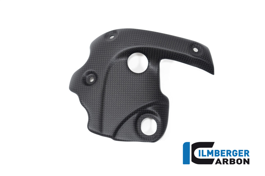 Ilmberger Carbon Exhaust Heat Shield for Manifold, Matte, Ducati Diavel 1260, 2019-