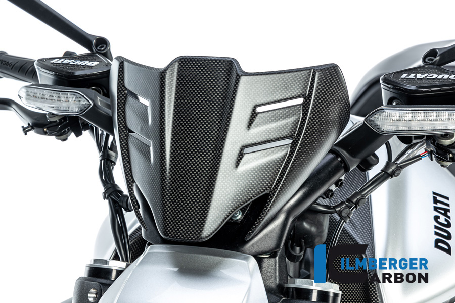 Ilmberger Carbon Windscreen, matte, Ducati Diavel V4, 2023-