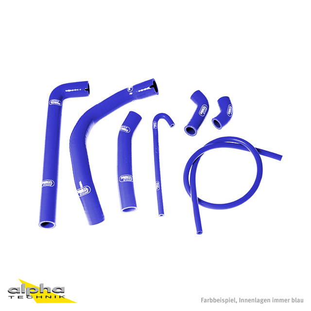Samco Blue Silicone Hose Kit for Ducati Panigale 899 (R), Panigale 1199 (S / R / Superleggera), Panigale 1299 (S / R), 959 Panigale, Panigale V2 955 (S)