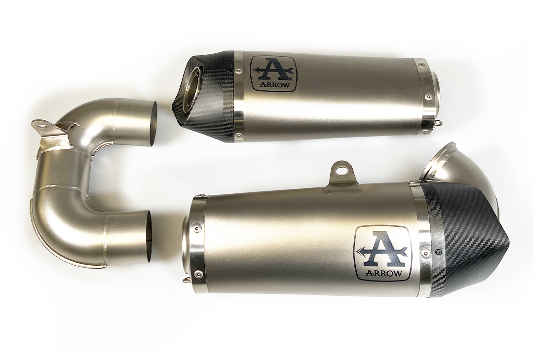 ARROW WORKS Titanium Exhaust for Ducati Panigale V2/Streetfighter V2 Model Year 2020-2024